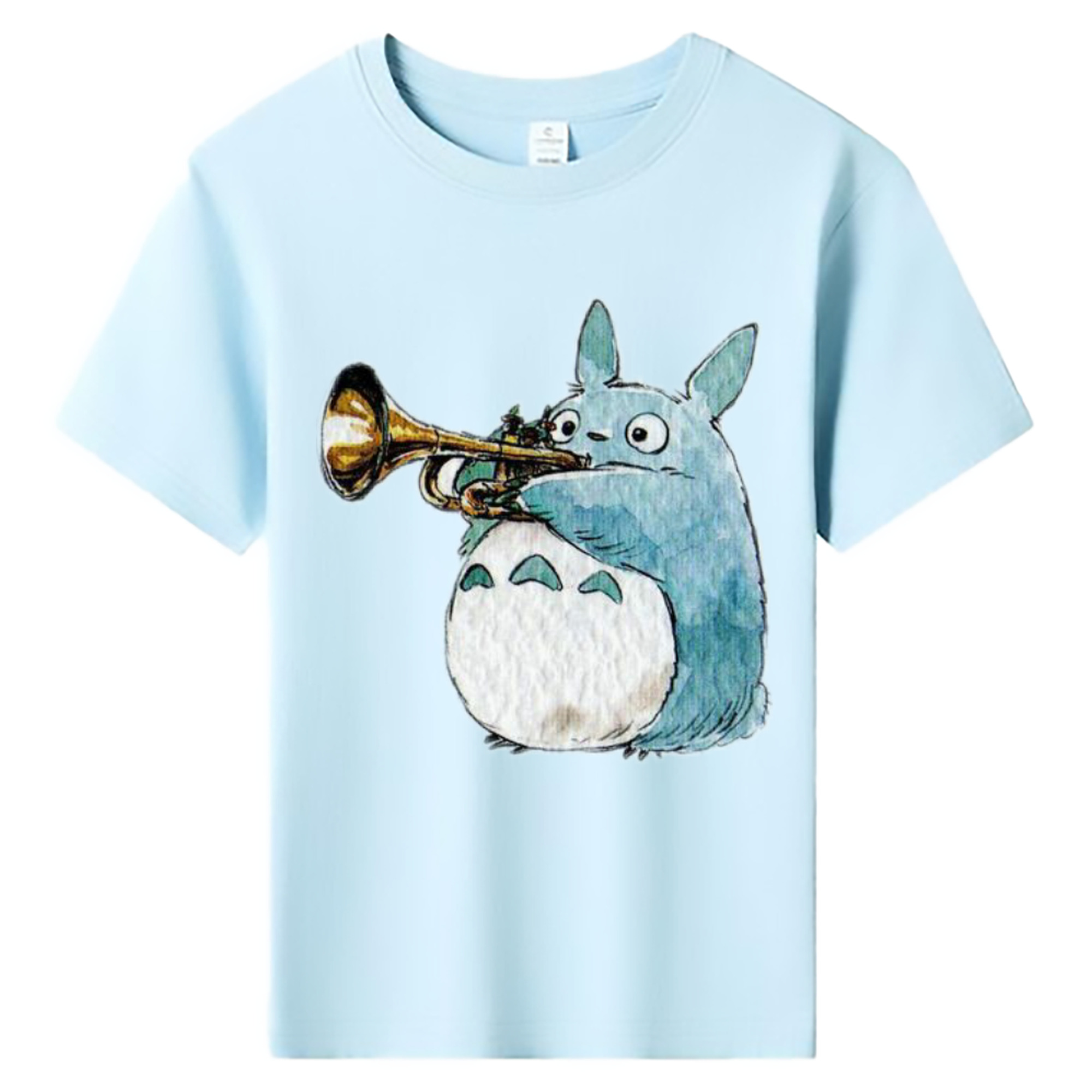 （画像用） となりのトトロ 草壁メイ 草壁サツキ My Neighbor Totoro Satsuki Kusakabe Mei Kusakabe 綿100％キッズTシャツ（フロントプリント）